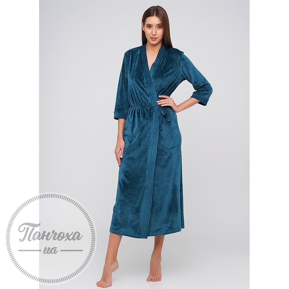Халат жіночий JULIA ХВ1_014 p.42-44 Зелений Халат жіночий JULIA ХВ1_014 p.42-44 Зелений