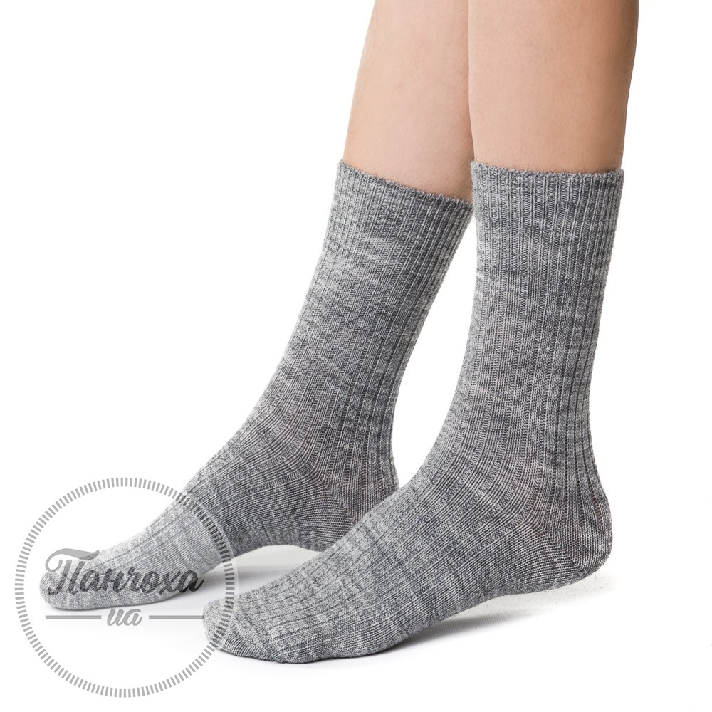 Шкарпетки жіночі STEVEN 044 р.35-37 св.сірий