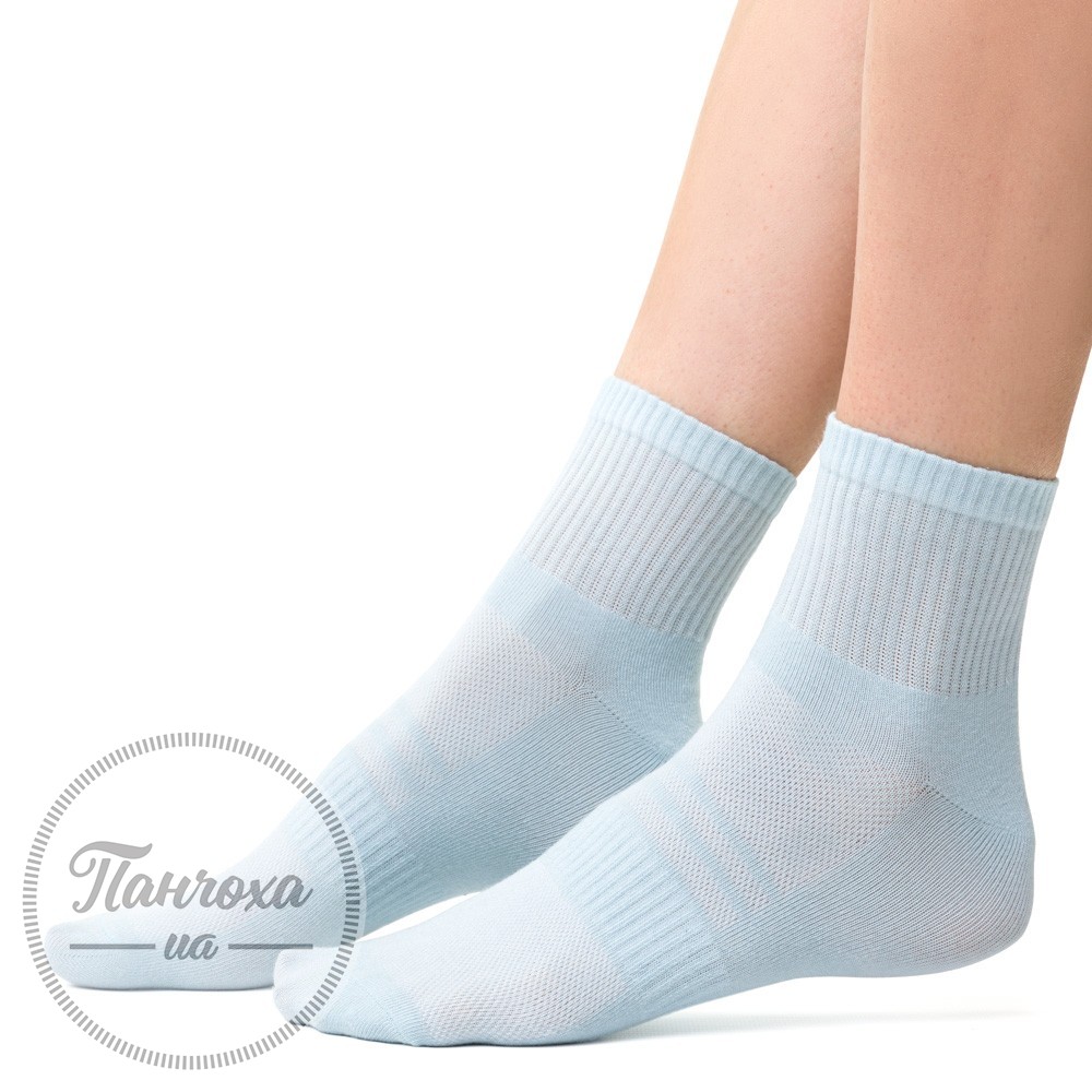 Шкарпетки жіночі STEVEN 026 (однотонні) р.38-40 блакитний