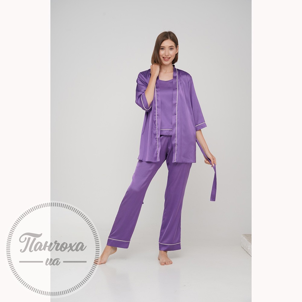 Комплект білизни жіночий JULIA 7030_3 р.44-46 Бузковий Комплект білизни жіночий JULIA 7030_3 р.44-46 Бузковий