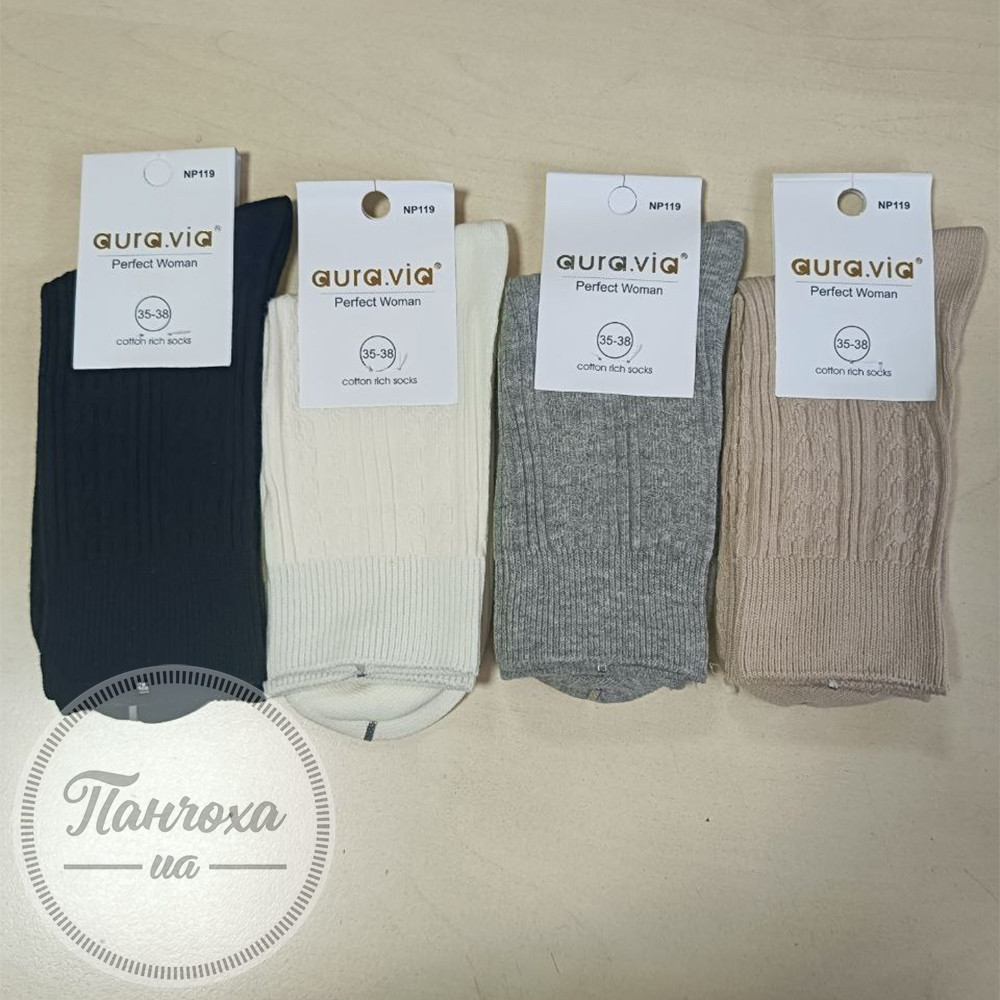 Носки Женские AURA.VIA NP119 р. 35-38 черный Носки Женские AURA.VIA NP119 р. 35-38 черный