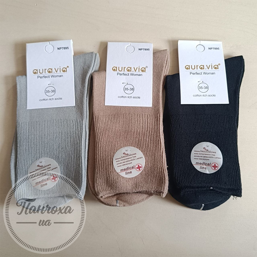 Шкарпетки жіночі AURA.VIA NP7895 р.35-38 Чорний Шкарпетки жіночі AURA.VIA NP7895 р.35-38 Чорний