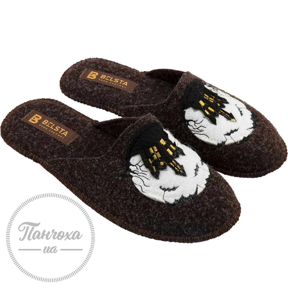 Тапочки женские BELSTA V1087-7 №736 VN 550 С-43 р. 37 коричневый Тапочки женские BELSTA V1087-7 №736 VN 550 С-43 р. 37 коричневый