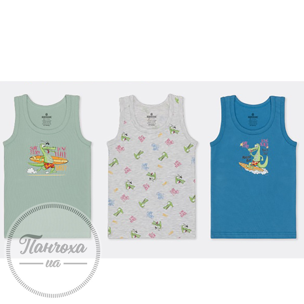 Майка для парней BAYKAR 2508 р. 122-128 оливковый Майка для парней BAYKAR 2508 р. 122-128 оливковый