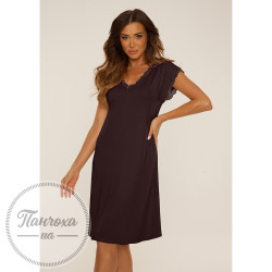 Нічна сорочка жіноча DE LAFENSE HAZEL р.4XL Коричневий