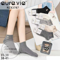 Шкарпетки жіночі AURA.VIA NZX3787 р.35-38 Молочний