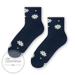 Шкарпетки жіночі STEVEN 123 (квіти) р.38-40 Гранат