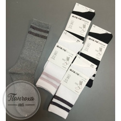 Шкарпетки жіночі AURA.VIA NP1963 р.35-38 Білий-рожева смужка