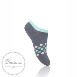 Носки Детские STEVEN 148 (шестиугольники) p.29-31 темно-серый-бирюза