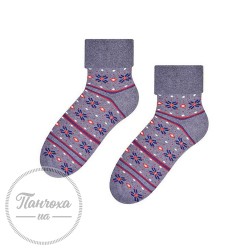 Шкарпетки жіночі STEVEN 053 (полярна зірка) р.35-37 Сірий