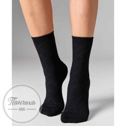 Шкарпетки жіночі LEGS SOCKS WOOL HERRIGBONE W36 (2 пари) р.36-41 Nero
