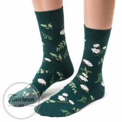 Шкарпетки жіночі STEVEN 017 (BAWEŁNĘ) р.35-37 зелений