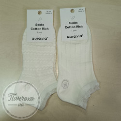 Носки Женские AURA.VIA ND3819 р. 35-38 молочный (волны)