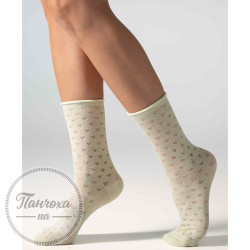 Носки LEGS SOCKS COTTON HEART G17 (2 пары) р. 36-40 Cream / green tea