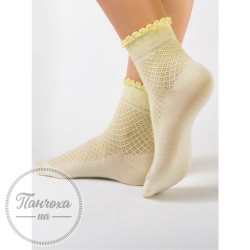 Шкарпетки жіночі CONTE CLASSIC (тонкі,з пікотом) 15С-22СП р.23, 055 Салатовий