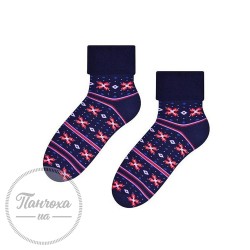 Шкарпетки жіночі STEVEN 053 (полярна зірка) р.35-37 Темно-синій