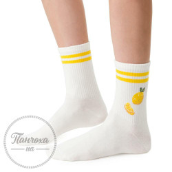 Носки Женские STEVEN 099 (лимон) р. 35-37 молочный