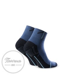 Шкарпетки підліткові STEVEN 040 (sport) р.35-37 джинс-темно-синій