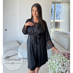 Халат жіночий JULIA 4000_25 p.50-52 Чорний