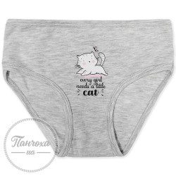 Трусы для девушек BAYKAR 5874 р. 98-104 серый