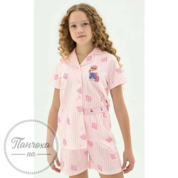 Піжама для дівчаток ZEY ZEY 8980 р.104 Рожевий