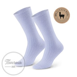 Шкарпетки жіночі STEVEN 044 (alpaca 50%) р.38-40 блакитний