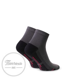 Шкарпетки чоловічі STEVEN (SPORTOWE3) 054 р.41-43 сірий-чорний