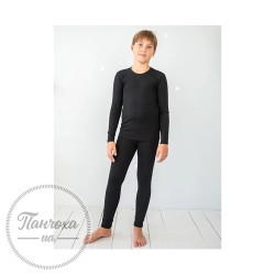 Комплект термобілизни для хлопчиків LEGGERI р.158+ Чорний