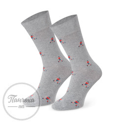 Носки Мужские STEVEN SUITLINE (футбол-без давления) 056 р. 39-41 Св.серый
