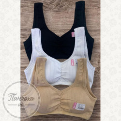 Топ для девушек BIYO 118-1 р. 158-164 (13-14 лет) Белый