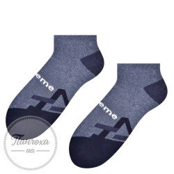 Носки Мужские STEVEN 101 (extreme) р. 44-46 темно-серый / черный