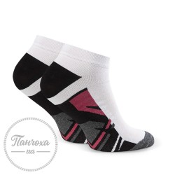 Шкарпетки чоловічі STEVEN 101 (sport5) р.41-43 білий-бордо