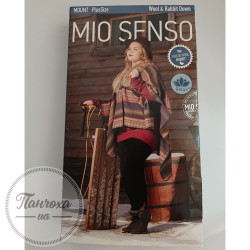 Колготы женские MIO SENSO MOUNT (wool&rabbit down) р. 3 Natural black