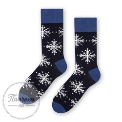 Шкарпетки чоловічі STEVEN 136 (сніжинка) р.44-46 гранат