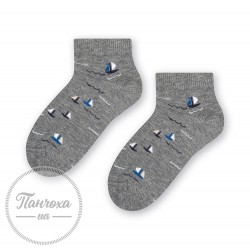 Шкарпетки дитячі STEVEN 004 (парус) р.32-34 сірий