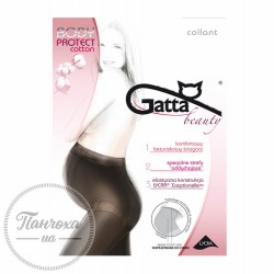 Колготи жіночі GATTA BODY PROTECT cotton для вагітних р.2 Nero