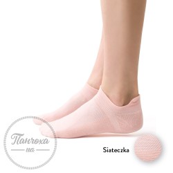 Шкарпетки жіночі STEVEN 050 (однотонні-сітка) р.35-37 Персиковий