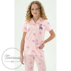 Піжама для дівчаток ZEY ZEY 8979 р.104 Рожевий