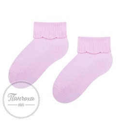Носки для девочек STEVEN 145 (однотонные) р.17-19 розовый