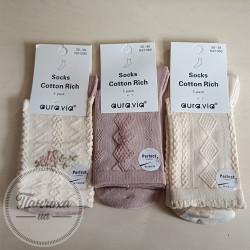 Шкарпетки жіночі AURA.VIA NX1090 р.35-38 Молочний