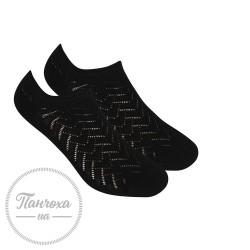 Шкарпетки жіночі WOLA (ажурні) one size Чорний