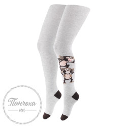 Колготки детские Дюна 5431 р. 18-20 / 122-128,56-60 св. серый