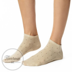 Носки Женские STEVEN 114 (точечки) р. 38-40 бежевый