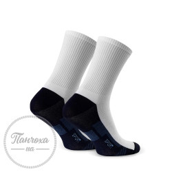 Шкарпетки чоловічі STEVEN (Спорт 10) 057 р.41-43 білий-синій