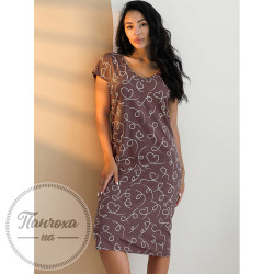 Ночная рубашка женская ROKSANA 1335 р. 3XL коричневый