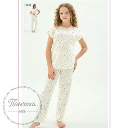 Піжама для дівчаток ZEY ZEY 8975 р.104 Молочний