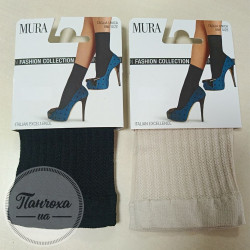Шкарпетки жіночі MURA TRECCE CALZINO C4321 p.36-40 Nero