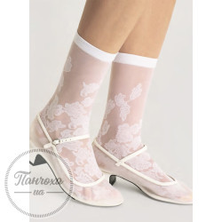 Носки Женские MURA PIZZO DEGRADE CALZINO C4269 p.36-40 Bianco