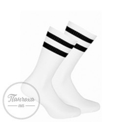Шкарпетки жіночі WOLA (високі в смужку) 967 р.39-41 Білий