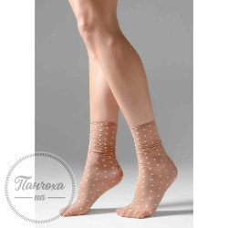 Носки LEGS SOCKS POINTS G11 one size Beige / bianco